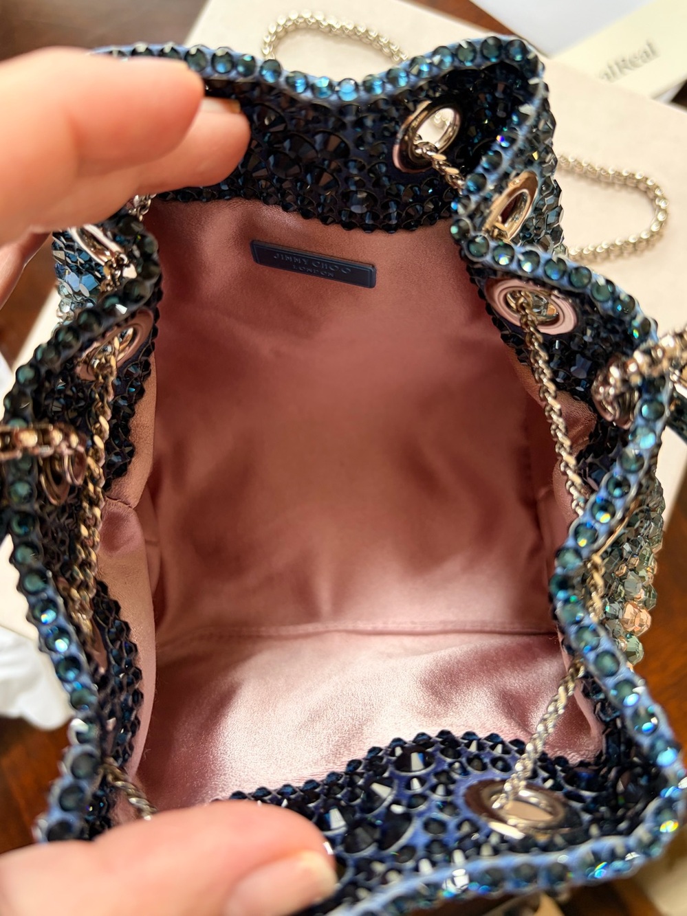 Jimmy Choo bon bon ombre Crystals bag - Picture 13 of 17